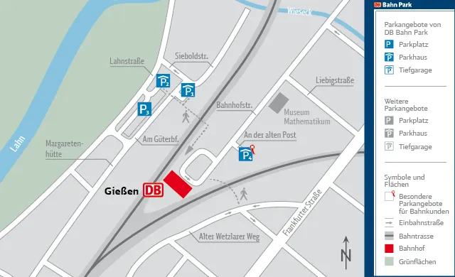 Parkhaus Bahnhof Lahnstraße Gießen