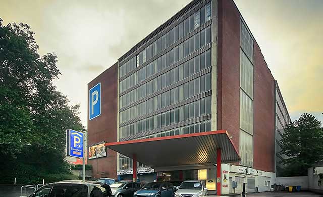 Parkhaus Stadtmitte in Solingen