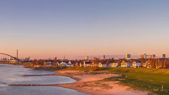Skyline der Stadt Neuss