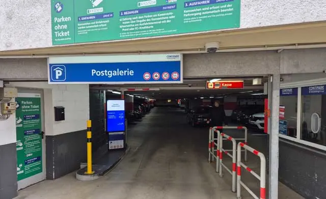 Tiefgarage Postgalerie in Speyer