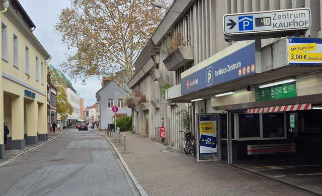 Parkhaus Zentrum in Speyer