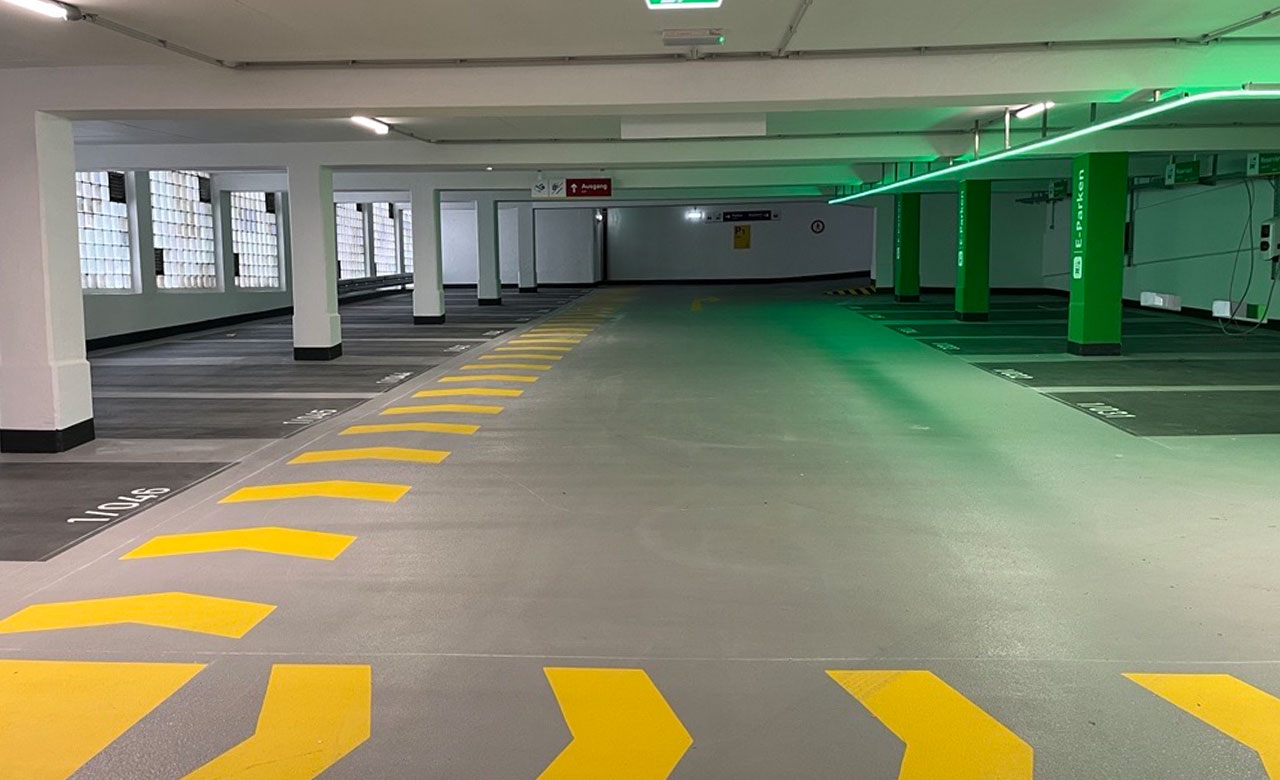 Parkhaus Ritterstraße Bielefeld Elektroladestationen
