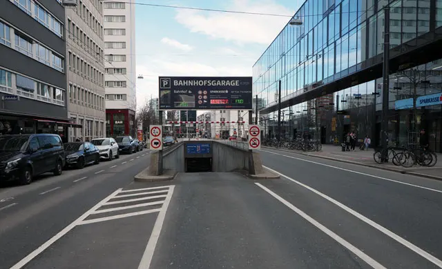 Tiefgarage Bahnhofgarage Salzburg