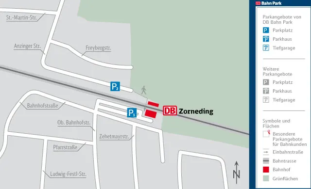 Parkplatz Bahnhof Zorneding