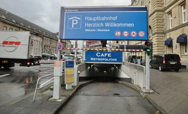 Tiefgarage Hauptbahnhof/ Nord in Frankfurt