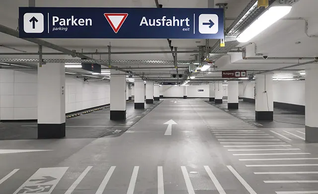 Tiefgarage MesseCity in Köln
