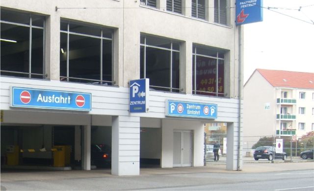 Parkhaus Zentrum in Halberstadt