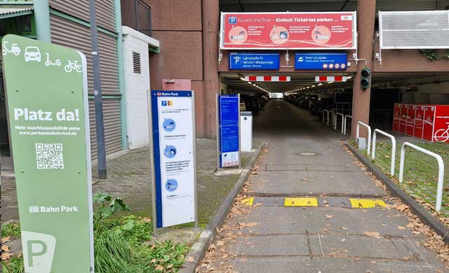 Parkhaus Bahnhof Lahnstraße in Gießen