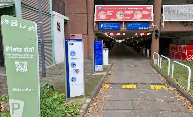 Parkhaus Bahnhof Lahnstraße in Gießen