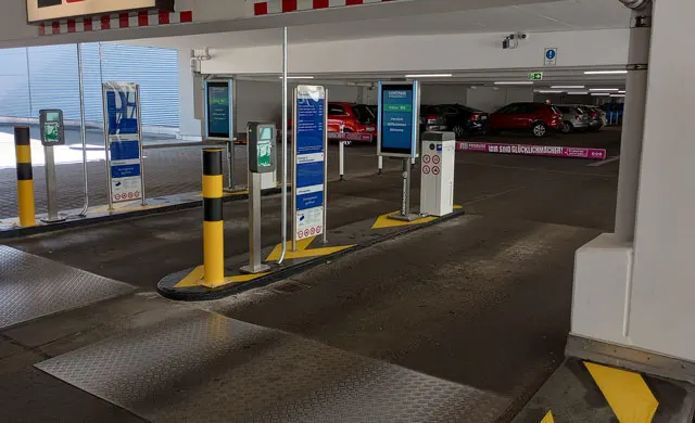 Parkhaus Neustadt Centrum in Halle