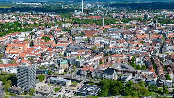 Skyline der Stadt Braunschweig