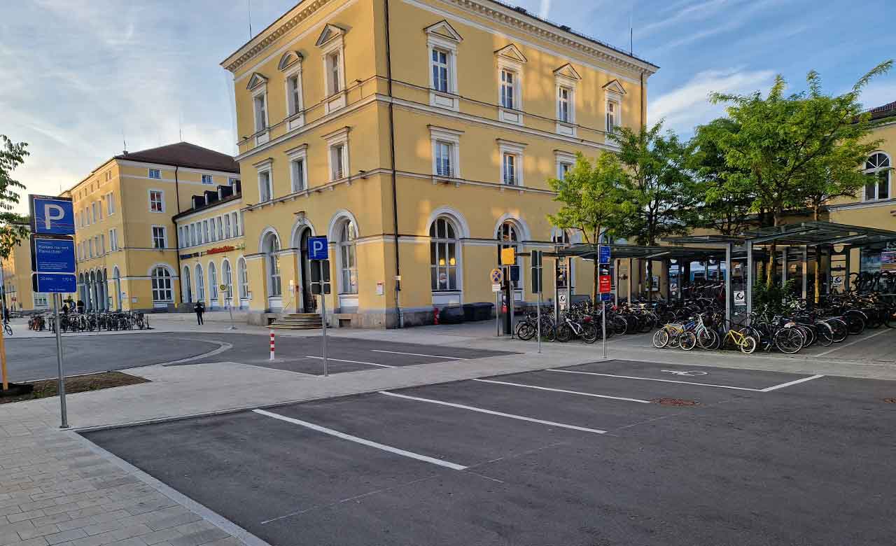 Parkplatz Bahnhof Regensburg