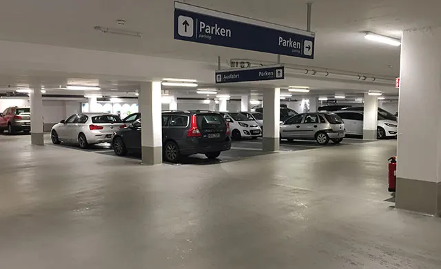Tiefgarage Brückenhaus in Neu-Ulm