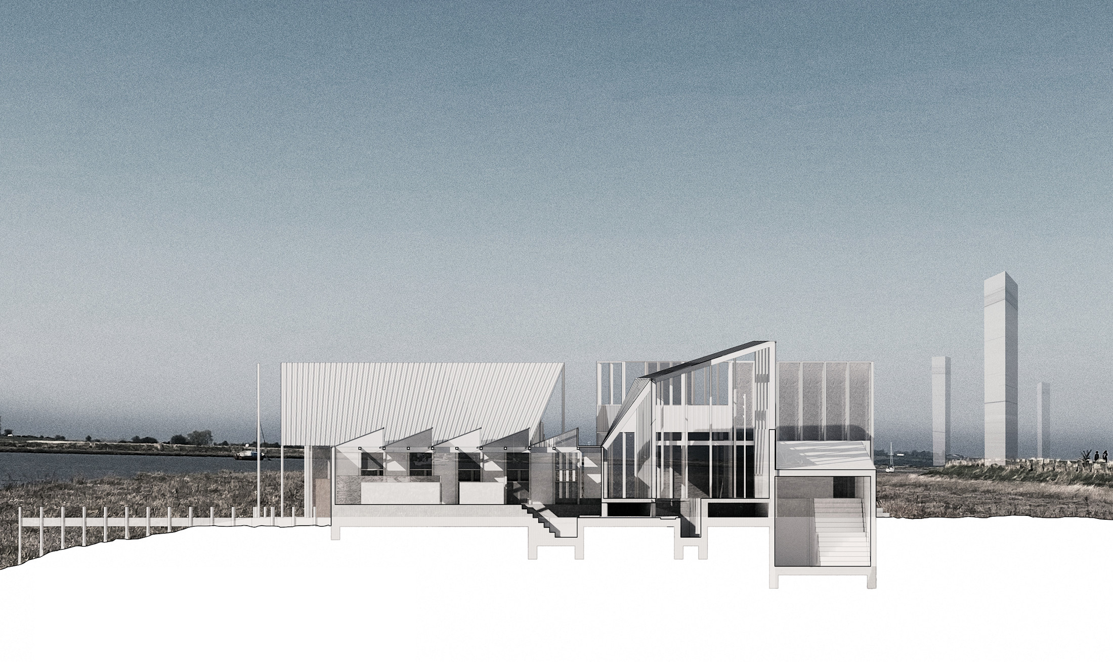 The Salt Marsh and Funeral Home
