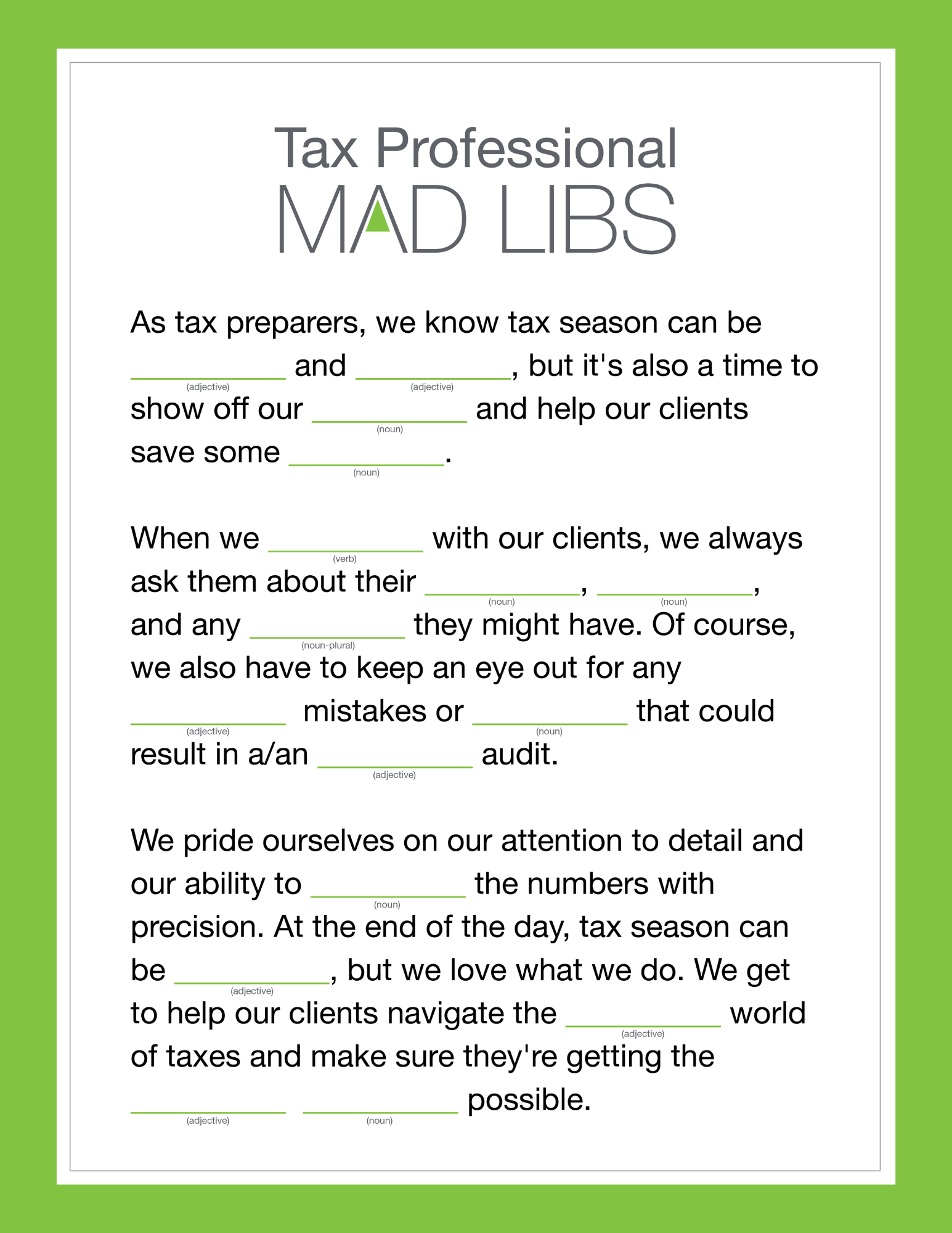 TaxProMadLibs 1080x1080