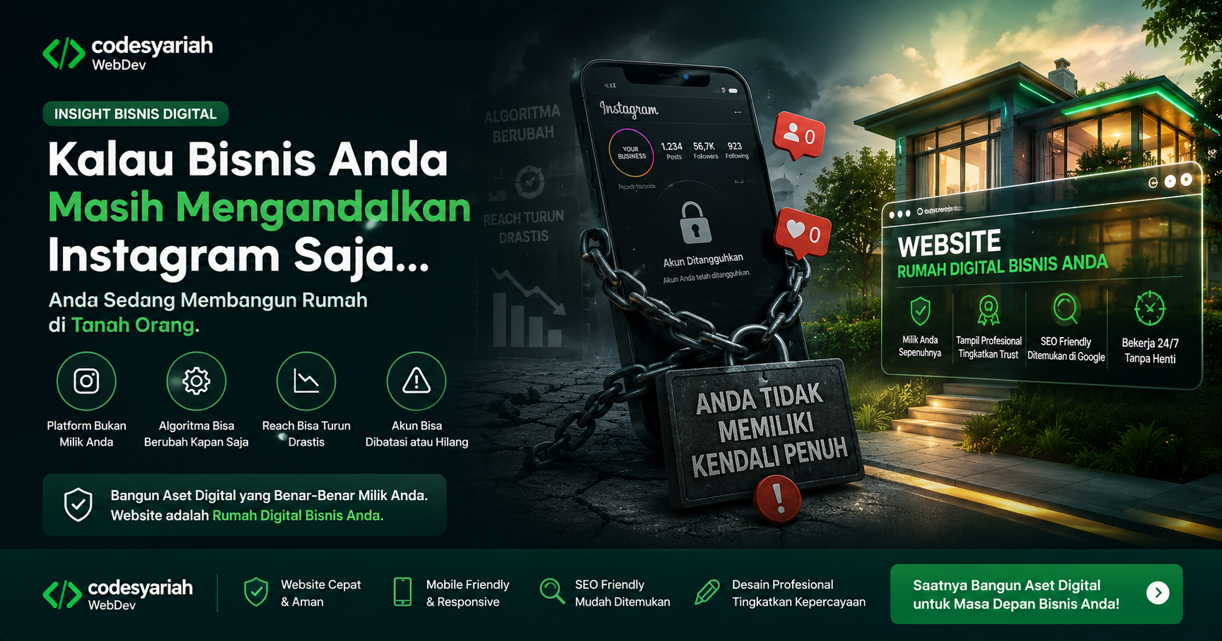 Kalau Bisnis Anda Masih Mengandalkan Instagram Saja...