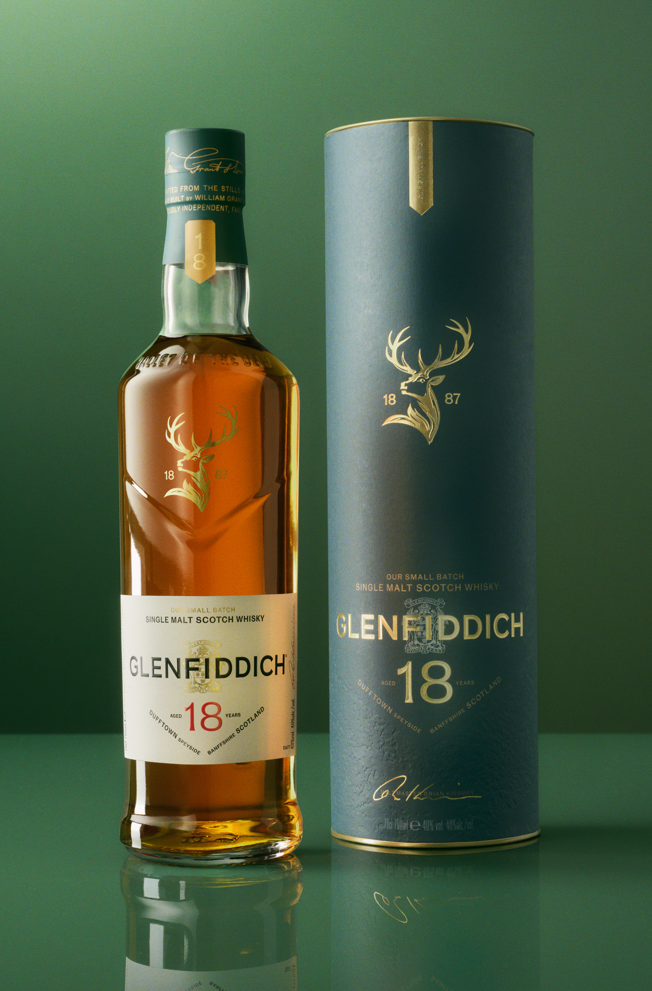 Glenfiddich 18 Year Old Single Malt Scotch Whisky | Glenfiddich