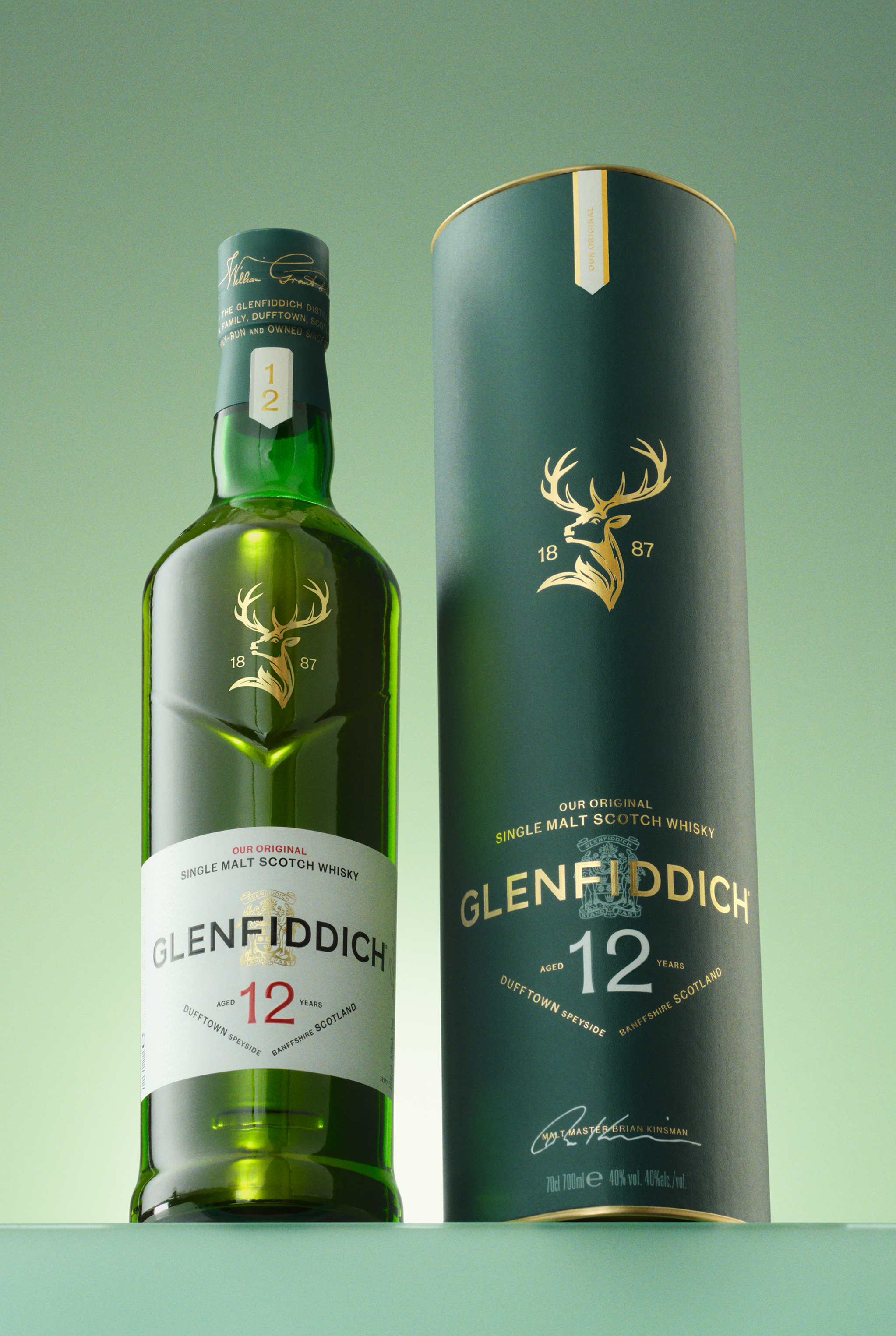 Glenfiddich 12 Year Old Single Malt Scotch Whisky | Glenfiddich