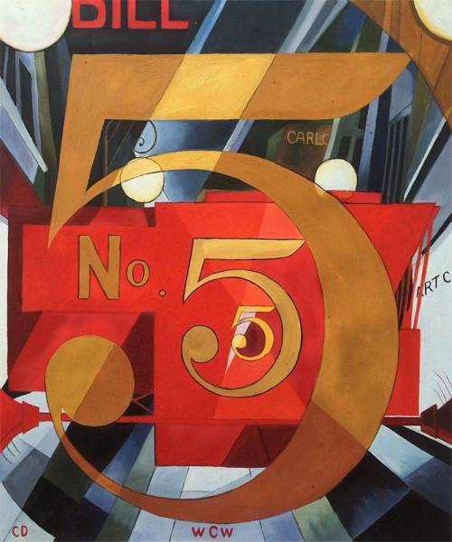 charles demuth the figure 5 in gold