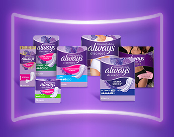 Always Discreet Produkte