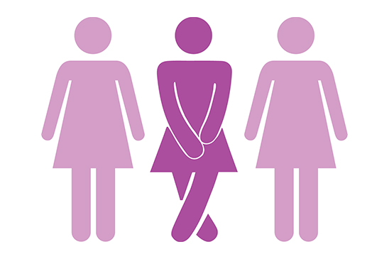 Haufiger Harndrang bei Frauen