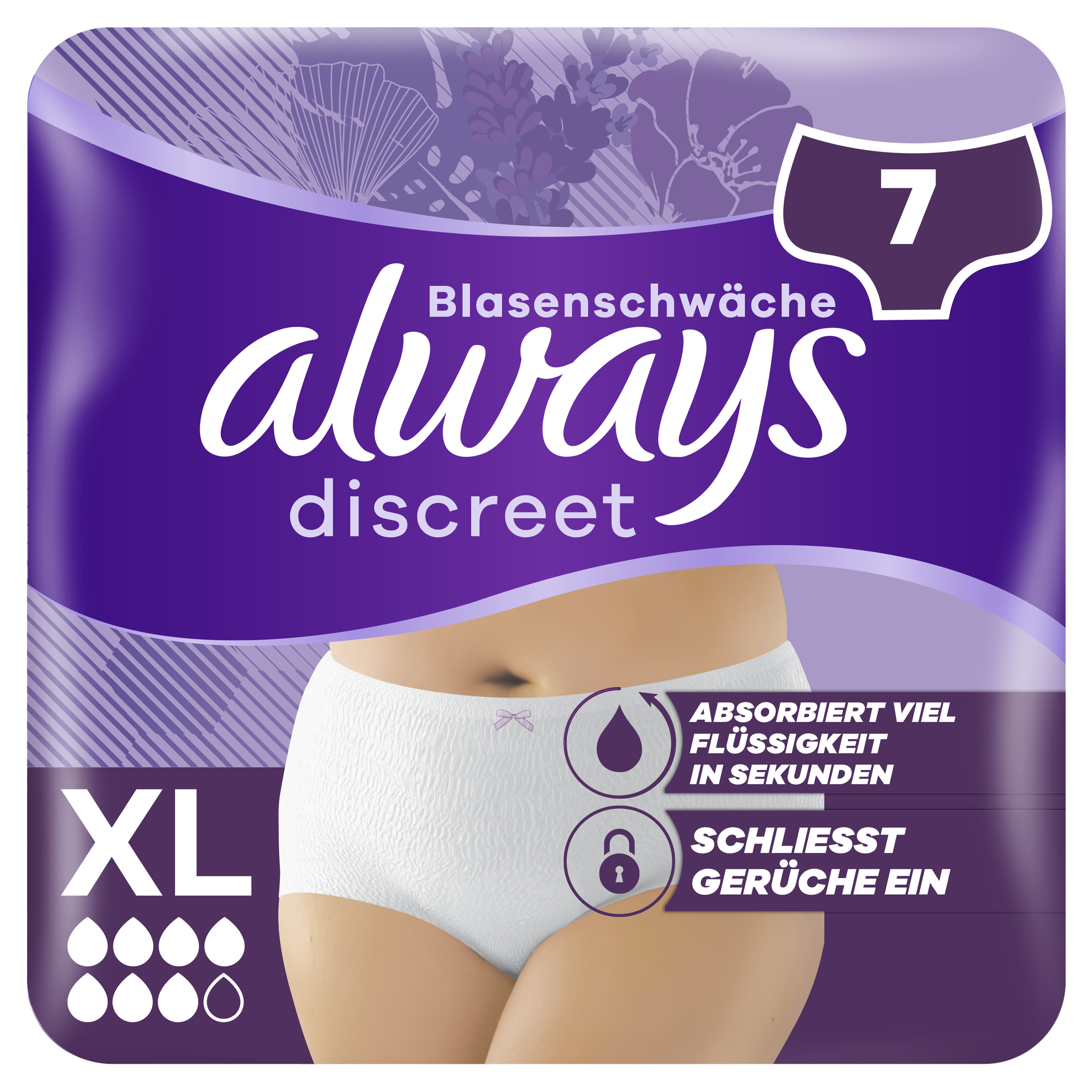 Always Discreet Inkontinenz Höschen XL