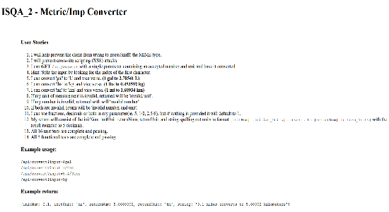 Metric Converter Microservice