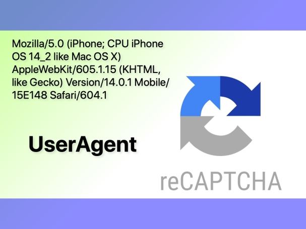 reCAPTCHA v2 ではカスタムUserAgentを許さないという話 - WKWebKit - iOS Application