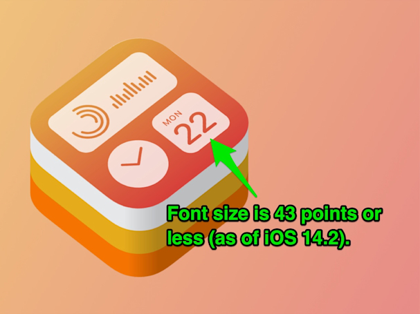 Widgetkitではテキスト表示用フォントサイズに制約あり Ios14 2現在 Iosアプリ開発 Irimasu Densan Planning いります電算企画 Widgetkitではテキスト表示用フォントサイズに制約あり Ios14 2現在 Iosアプリ開発 Irimasu Densan Planning いります電算企画