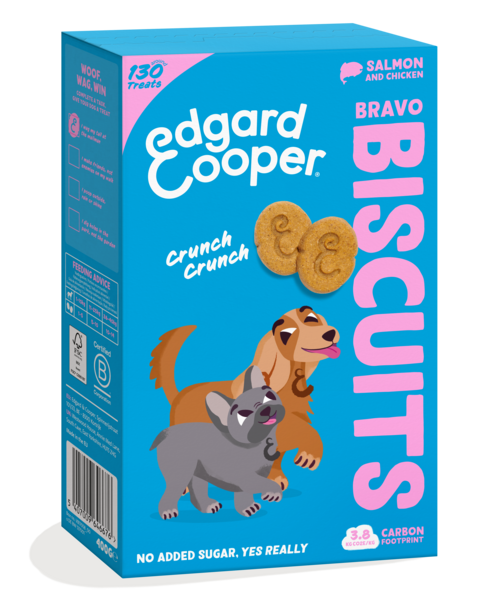 Pack - DOG_JR-AD-SR_BISCUIT_SALMON13-CHICKEN13_BOX_400G_X1 - EN