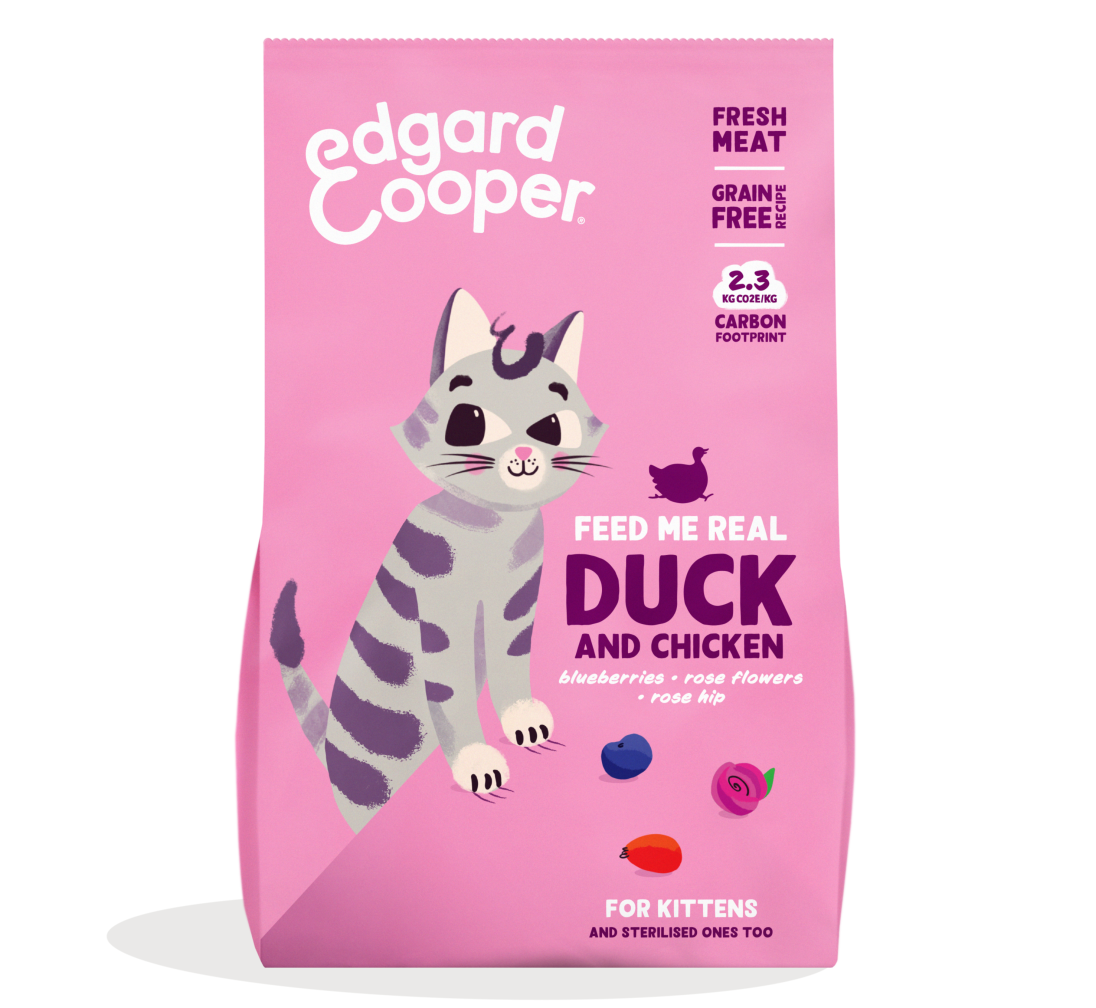 Cat Kitten Kibble Duck Chicken EN