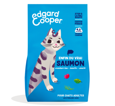 Animalerie pour chat : Edgar Cooper - Paté Canard et Poulet - Chaton