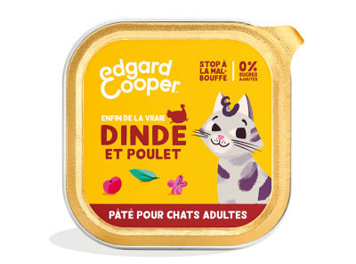 Alimentation du chat > Pâtées ou filets naturels Chat Chaton > Pâtée pour  chat Agneau Poulet 16 x 85 g Edgard et Cooper : Albert le chien