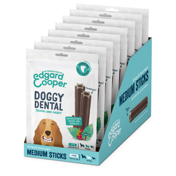 Pack - Dog Adult Dental Strawberry Mint Medium SRP DE