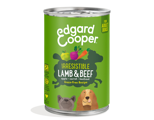 Pack - Dog Adult Paté Tin Lamb Beef EN