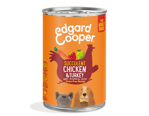 Pack - Dog Adult Paté Tin Chicken Turkey EN