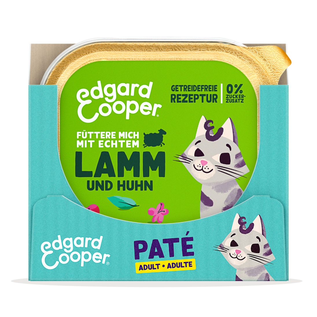 Pack - Cat Adult Pate Lamb Chicken SRP DE