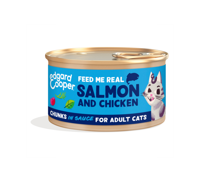 Product - Cat - Adult - Chunks in sauce - Salmon & Chicken - EN