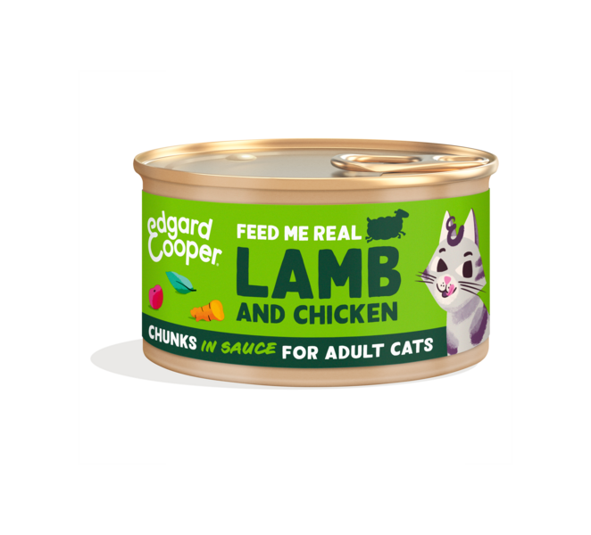 Product - Cat - Adult - Chunks in sauce - Lamb & Chicken - EN