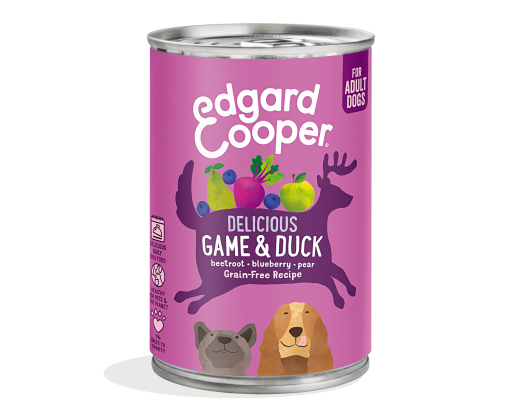 Pack - Dog Adult Paté Tin Game Duck EN