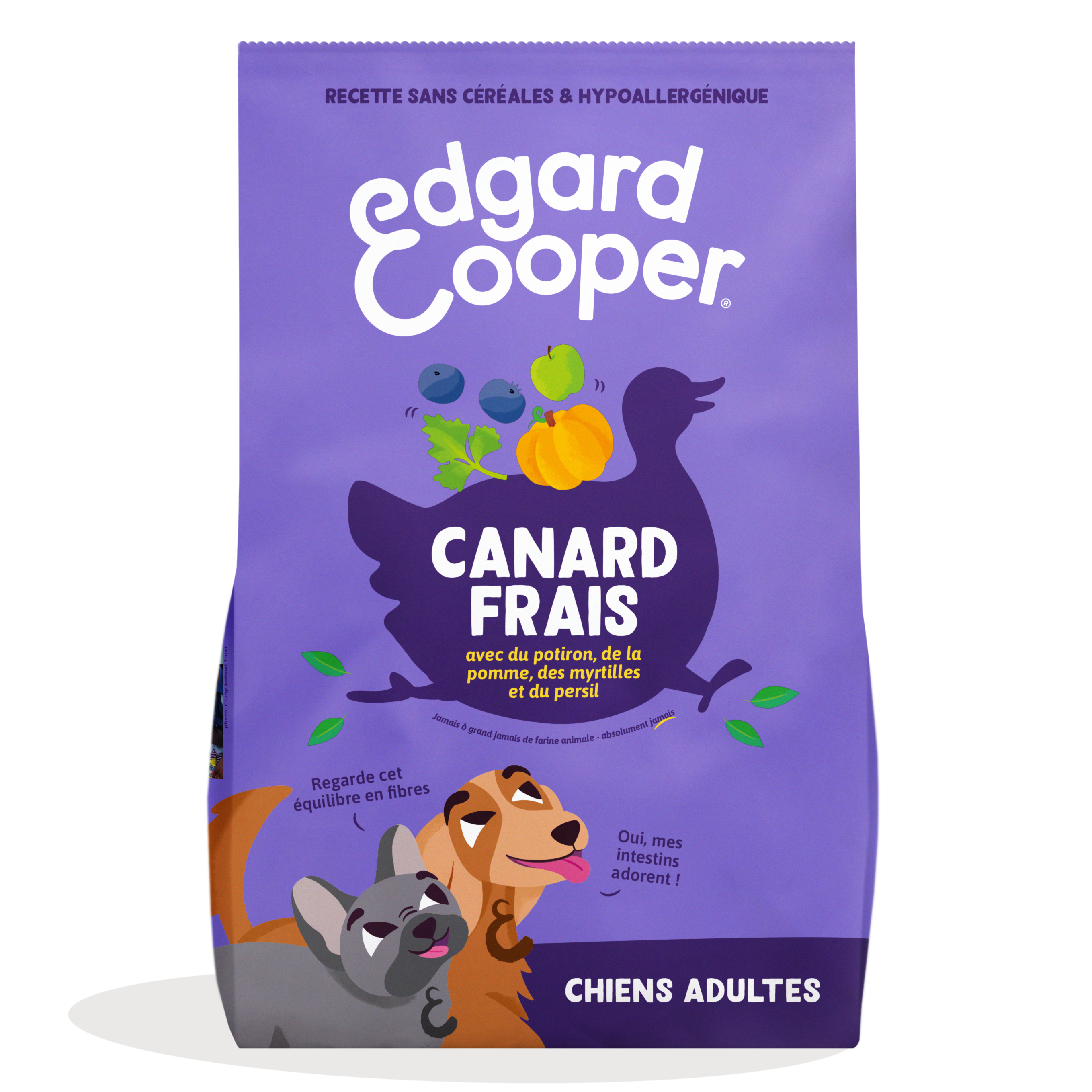 Croquettes Sans Céréales Chiens Adultes Canard Frais Edgard & Cooper — free download