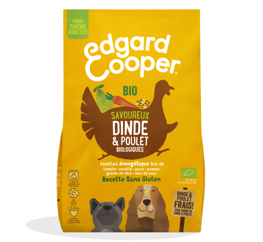 Pack - Dog Adult Kibble Organic Turkey FR