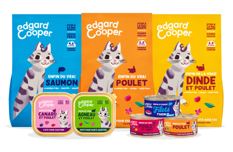 Alimentation du chat > Pâtées ou filets naturels Chat Chaton > Pâtée  onctueuse variée pour chat multipack 8 x 85 g Edgard et Cooper : Albert le  chien