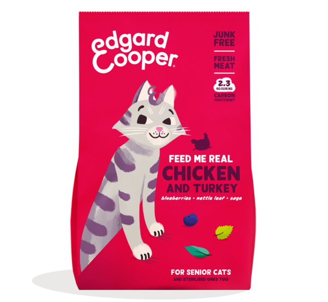 Edgard & Cooper Comida Húmeda Gatos Esterilizados o Activos Gato Adulto  Paté Natural Sin Cereales 85g x 16 Pollo, Fácil de digerir, Alimentación  Sana Sabrosa y Equilibada : : Productos para mascotas