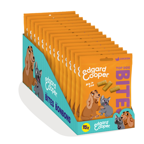 Pack - DOG_JR-AD-SR_BITE_CHICKEN45_BAG_50G-L_X15 - EN