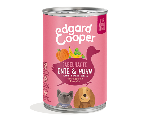 Pack - Dog Junior Paté Tin Duck Chicken DE