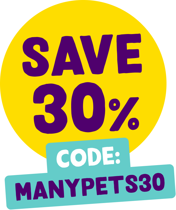 Discount code MANYPETS30 EN