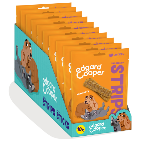Snuggle Up Chicken Strips Treats for Dogs Edgard & Cooper Edgard