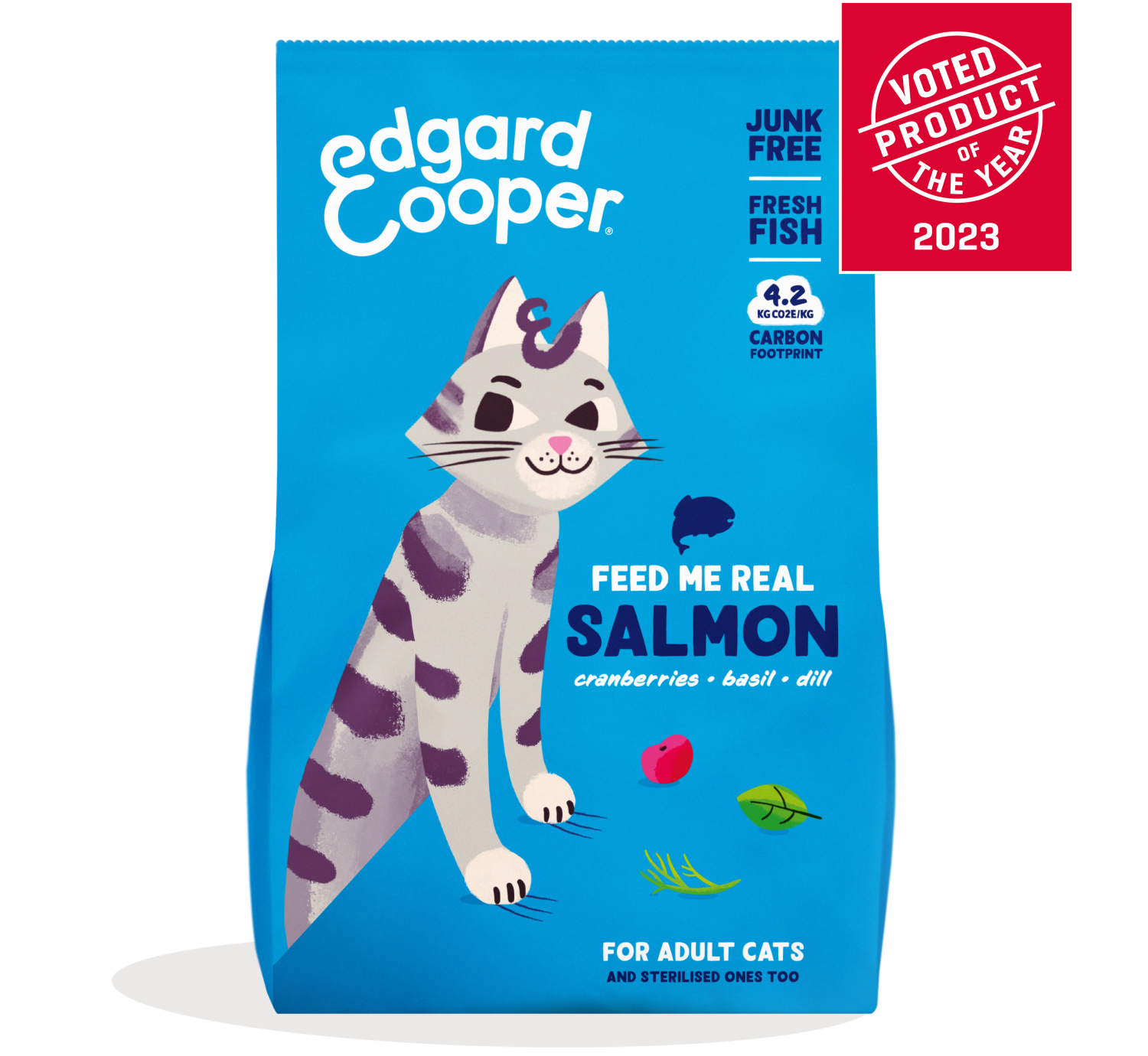 Salmon GrainFree Kibble for Cats Edgard & Cooper