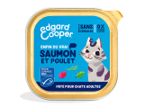 Pack - Cat Adult Pate Salmon Chicken FR